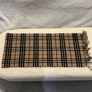 Burberry Check Cashmere Sweater
